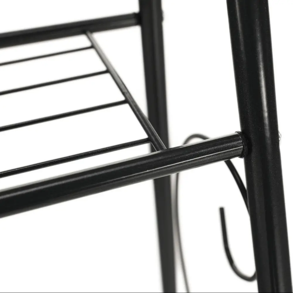 Стеллаж для цветов Tempo Kondela Veruma (Dark Gray)