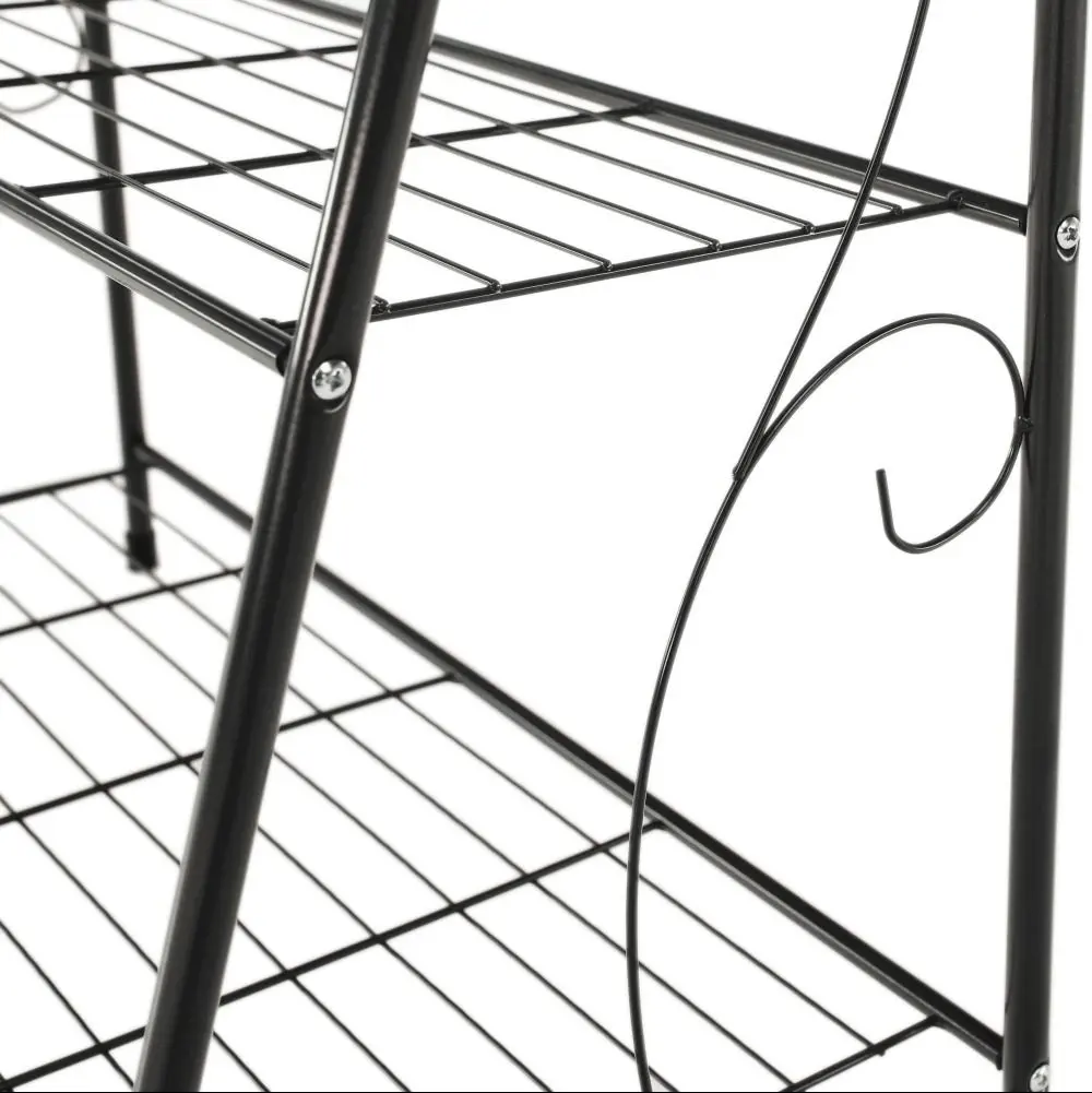 Стеллаж для цветов Tempo Kondela Veruma (Dark Gray)