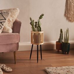 Suport pentru flori VonHaus 4000293 (Bamboo/Black) Thumb