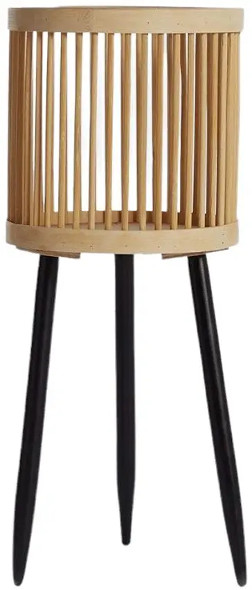 Suport pentru flori VonHaus 4000293 (Bamboo/Black)