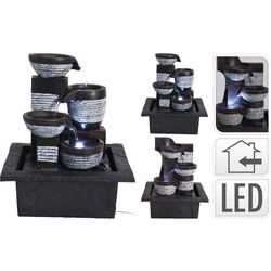 Havuz decorativ cu iluminare Proms Boluri Negre 26х21сm (Black/White) Thumb