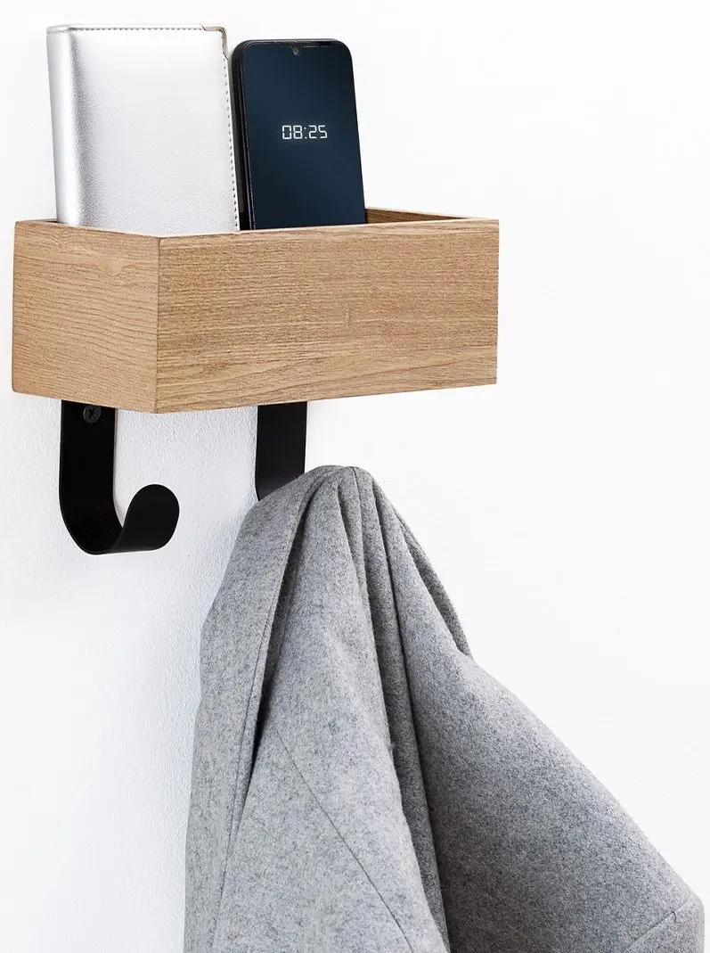 Raft cu cuier 5Five 181216 (Black/Bamboo)