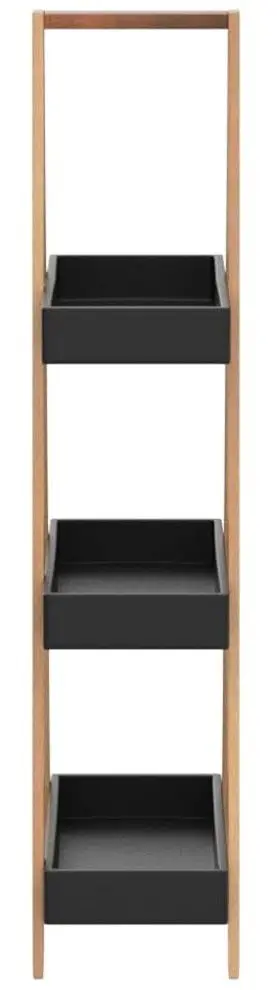 Стеллаж 5Five 30x18x82cm (Black/Natural)