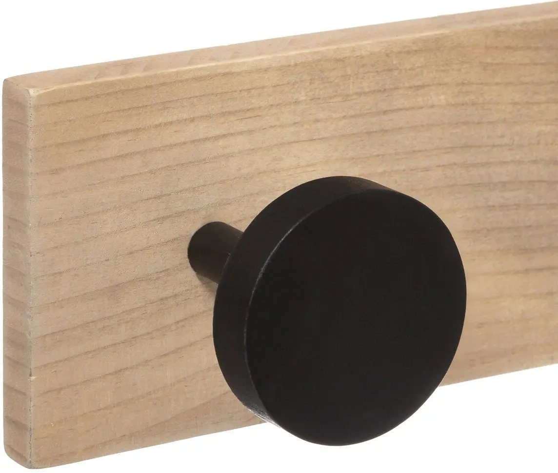 Вешалка 5Five 173694 58x7x8cm (Woody/Black)