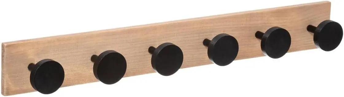 Вешалка 5Five 173694 58x7x8cm (Woody/Black)