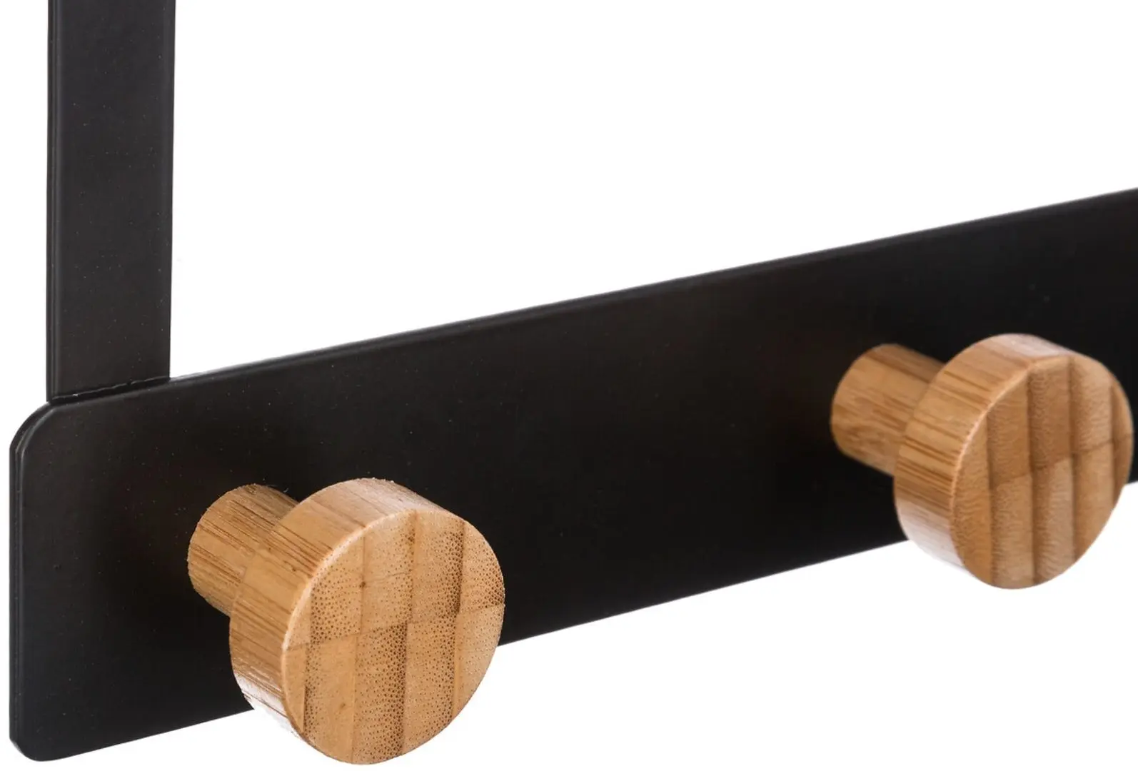 Вешалка дверная /стена 5Five 33x20cm (Black) - 2