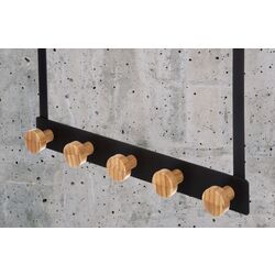 Вешалка дверная /стена 5Five 33x20cm (Black) Thumb