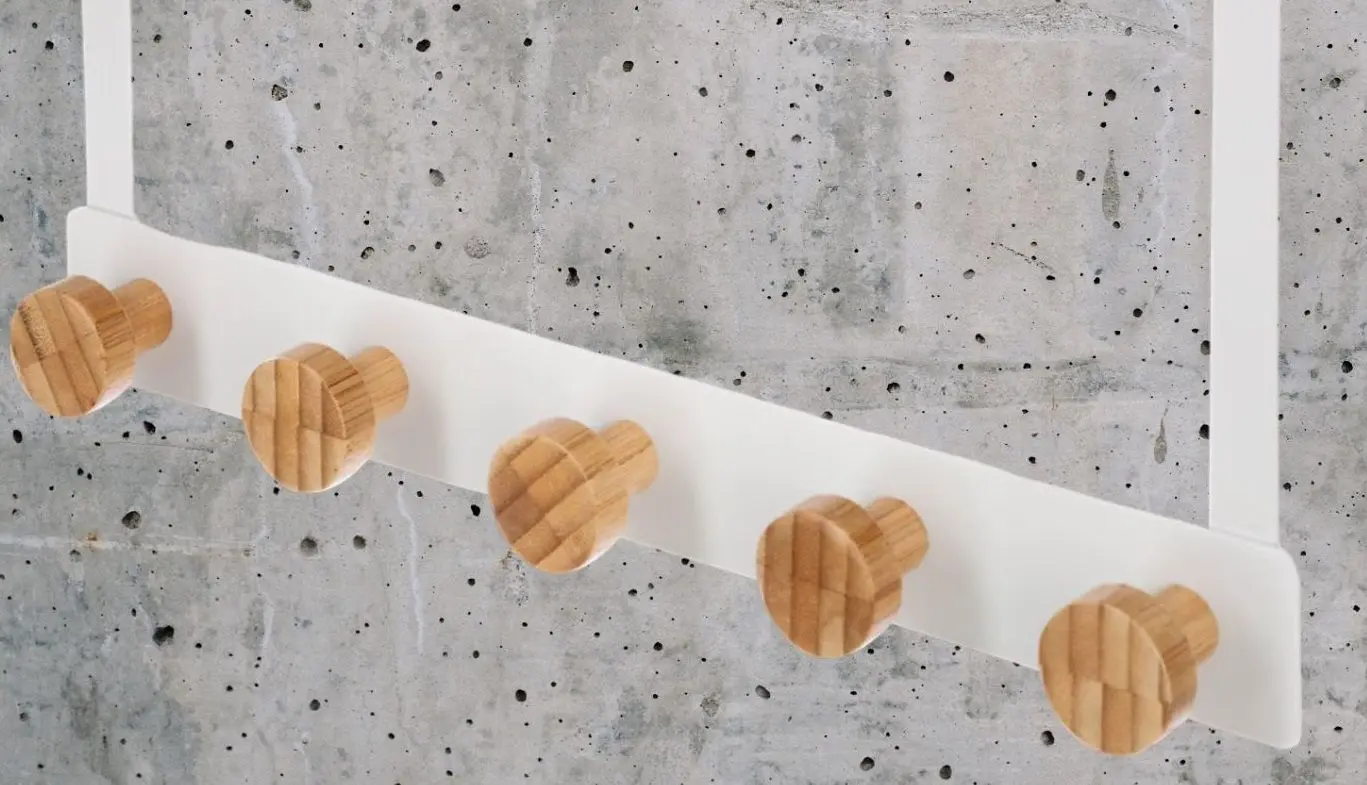 Вешалка дверная /стена 5Five 33x20cm (White) - 3