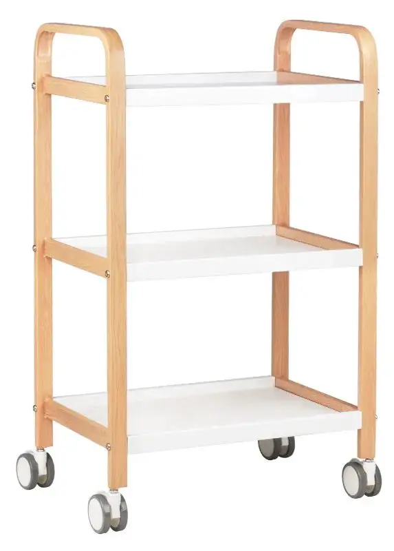 Тележка косметолога Activeshop HS-09 (Natural/White)