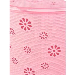 Корзина для белья Альтернатива М2250 Плетенка (Розовый) Thumb