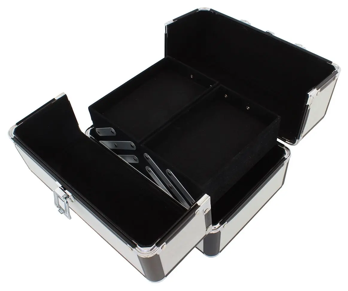 Valiză organizator cosmetic Aptel CA4T (Grey/Black)