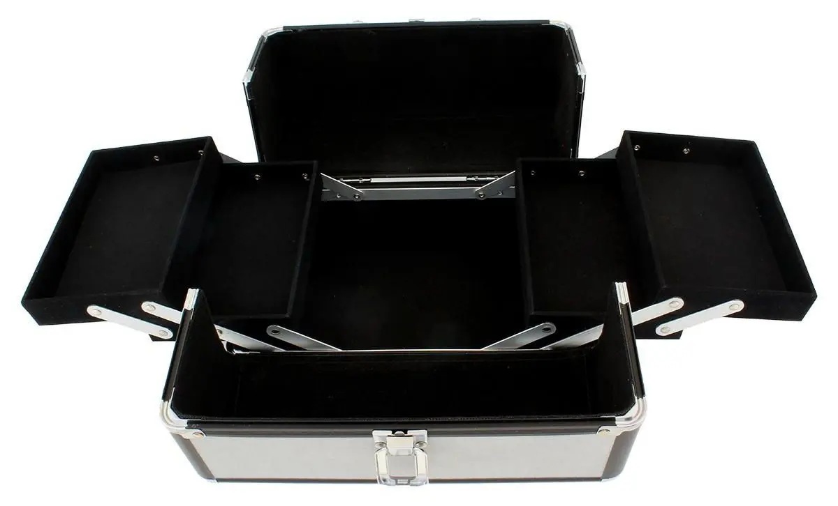 Valiză organizator cosmetic Aptel CA4T (Grey/Black)