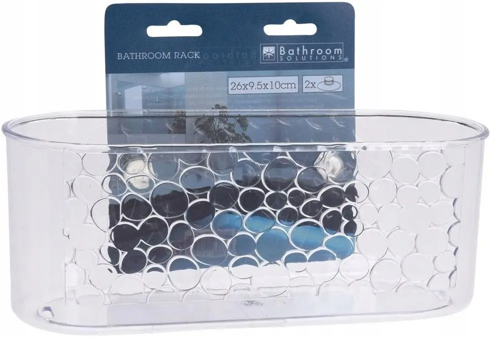 Cos Bathroom Solutions Drops 26x10x9cm (Transparent) - 3