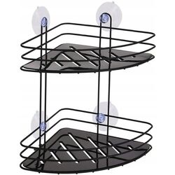 Raft pentru baie Bathroom Solutions 46073 20x20x23cm (Black) Thumb