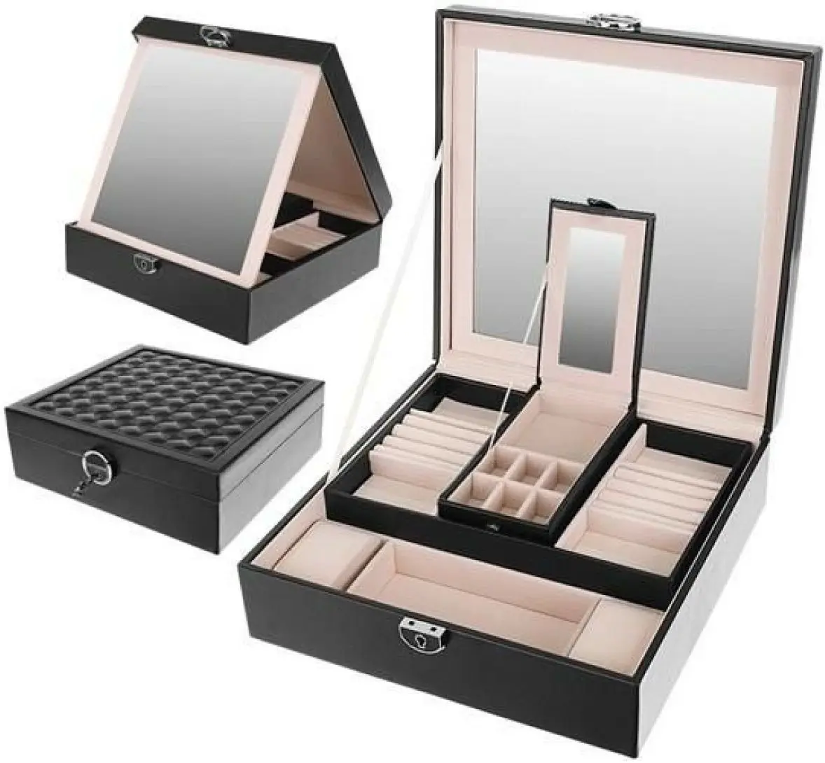 Organizator de bijuterii Beautylushh 8896 (Black)