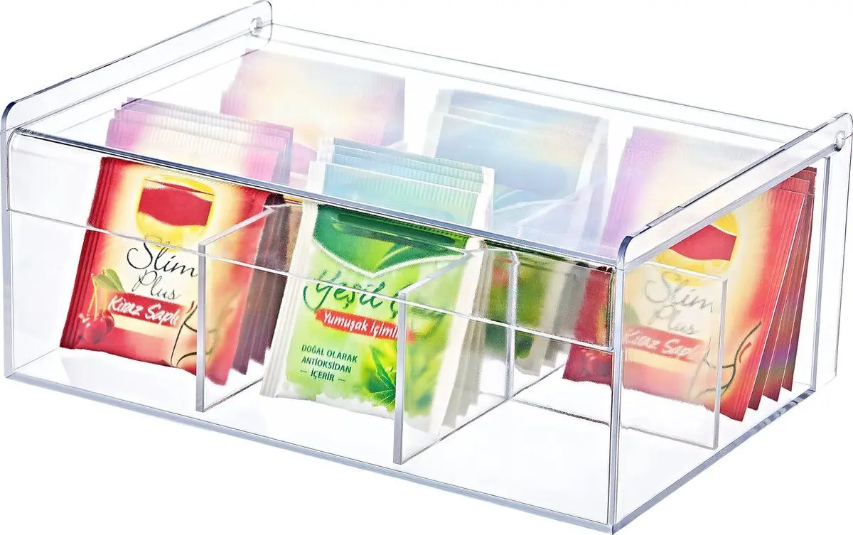 Organizator pentru ceai Boxup FT-055 (Transparent)