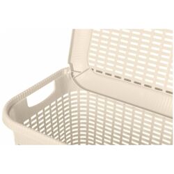 Coş pentru rufe cu capac Bytplast Econova 45708 50L (Ivory) Thumb