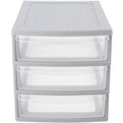 Органайзер Bytplast Econova A4 45735 Gray (3 ящика) Thumb