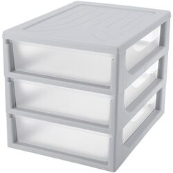 Органайзер Bytplast Econova A4 45735 Gray (3 ящика) Thumb