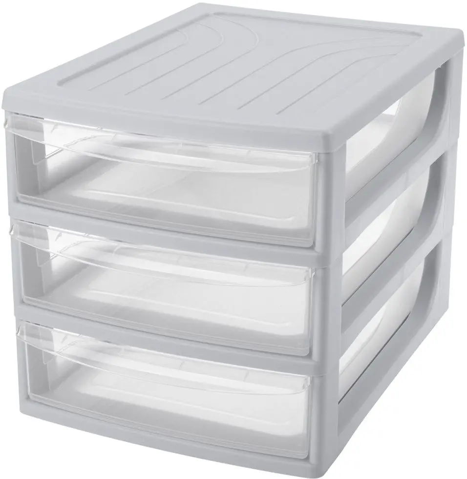 Органайзер Bytplast Econova A4 45735 Gray (3 ящика)