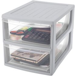 Organizator Bytplast Econova A4 45736 Gray (2 sertare) Thumb