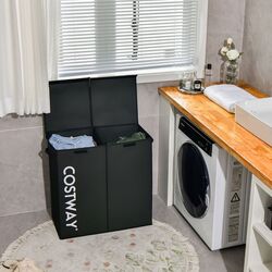 Cos pentru rufe Costway JV10787BK (Black) Thumb