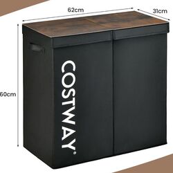 Cos pentru rufe Costway JV10787BK (Black) Thumb