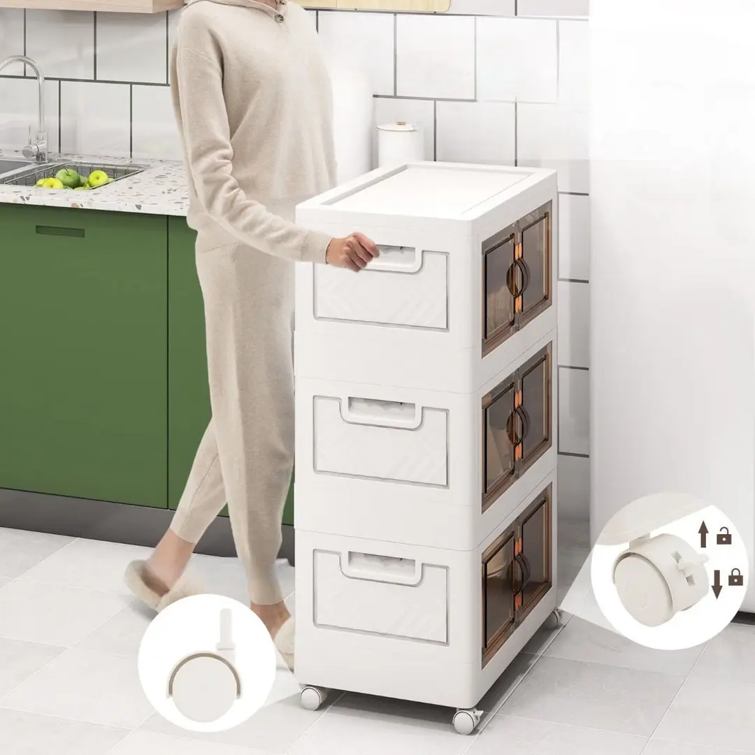 Comoda modulara Costway JV11932WH (White)