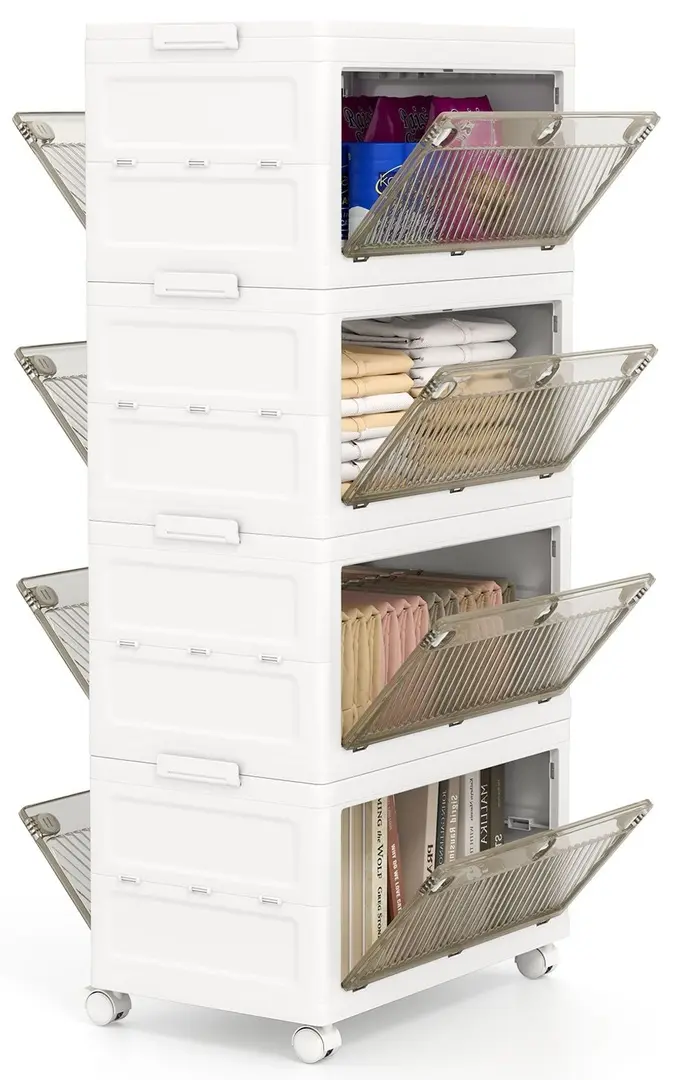 Comoda modulara Costway JZ10328WH (White)