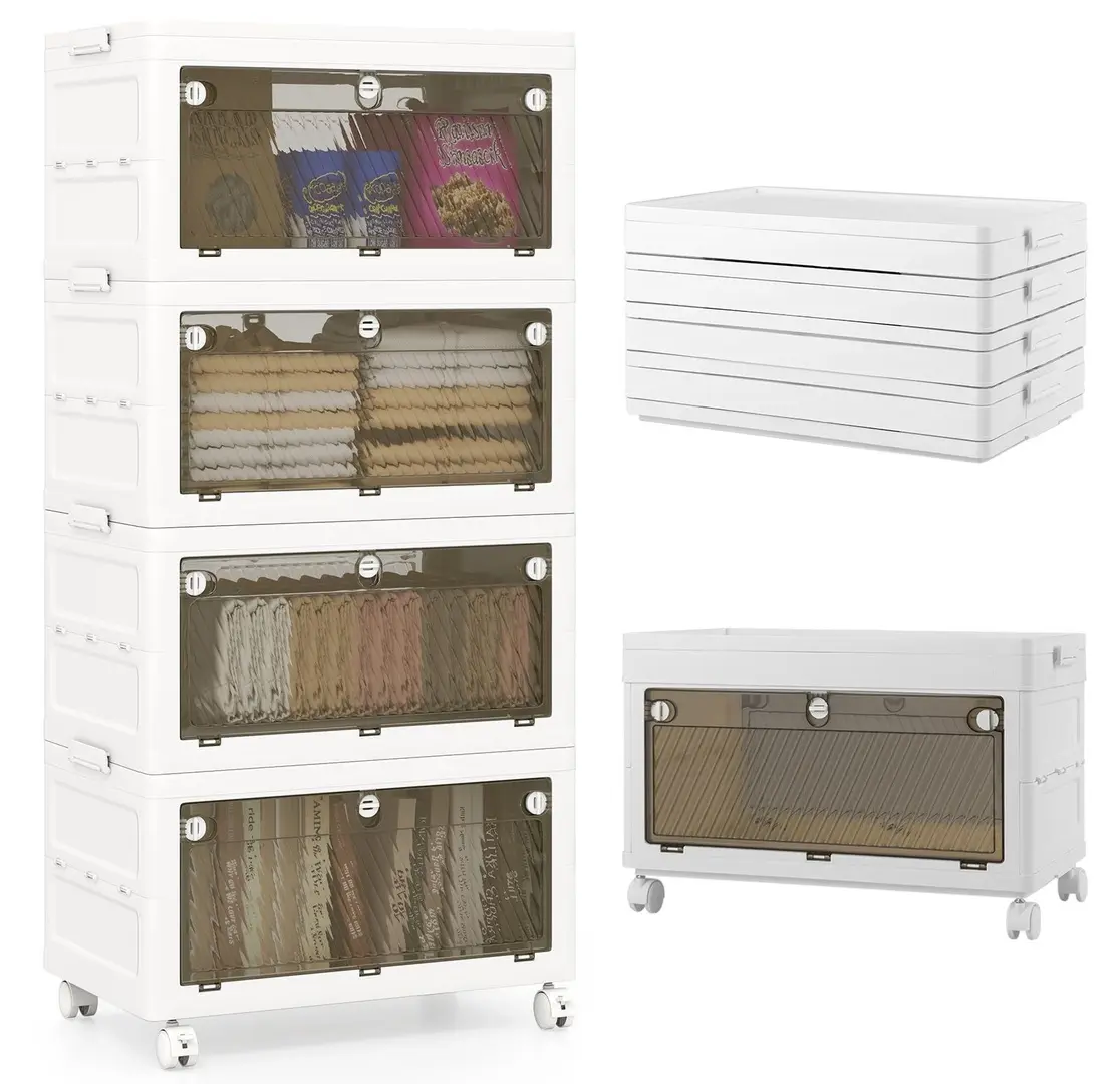 Comoda modulara Costway JZ10328WH (White)