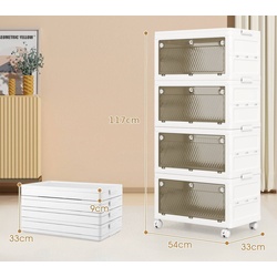 Comoda modulara Costway JZ10328WH (White) Thumb