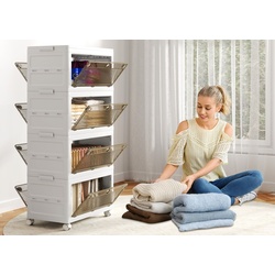 Comoda modulara Costway JZ10328WH (White) Thumb