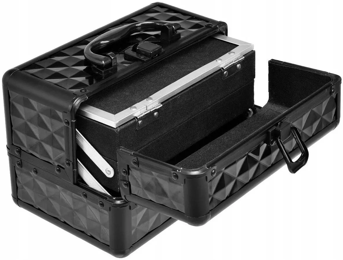 Valiză organizator cosmetic Costway HB85369BK (Black) - 2