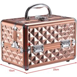Органайзер-чемодан для косметики Costway HB85369GD (Gold) Thumb