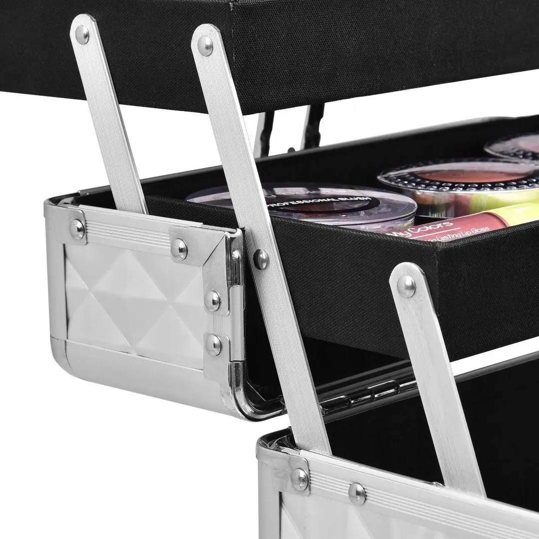 Valiză organizator cosmetic Costway HB85369SL (Silver) - 6