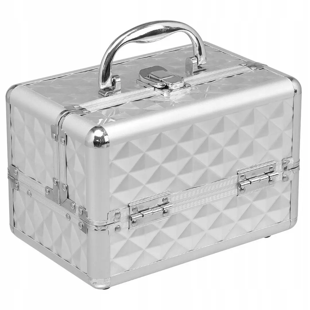 Valiză organizator cosmetic Costway HB85369SL (Silver)