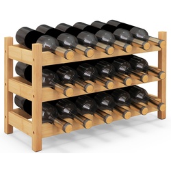 Подставка для бутылок Costway KC57137NA (Natural) Thumb