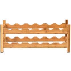 Suport pentru sticle de vin Costway JV10049NA (Natural) Thumb