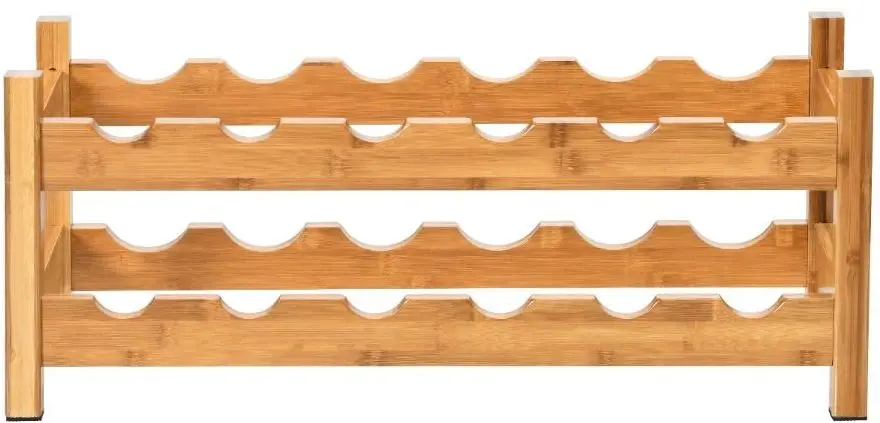 Suport pentru sticle de vin Costway JV10049NA (Natural)