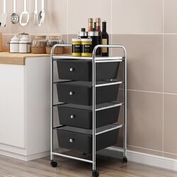 Тележка Costway HW55240BK (Black) Thumb