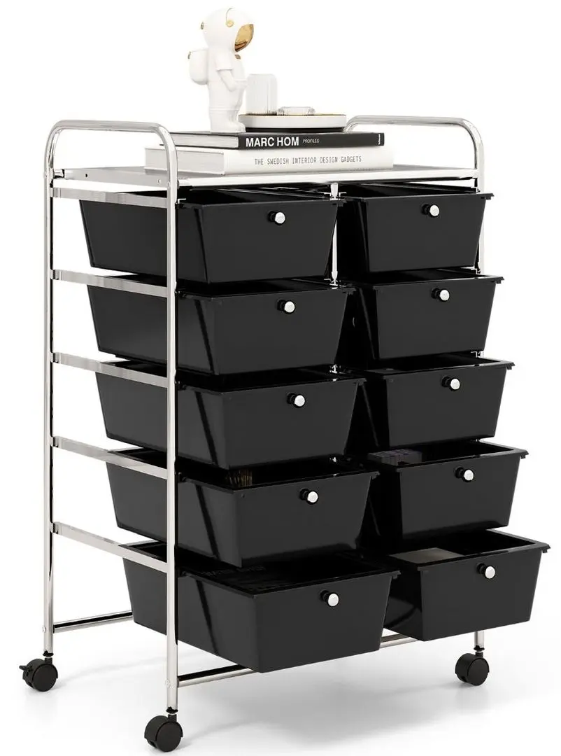Тележка Costway JV11073BK (Black) - 2