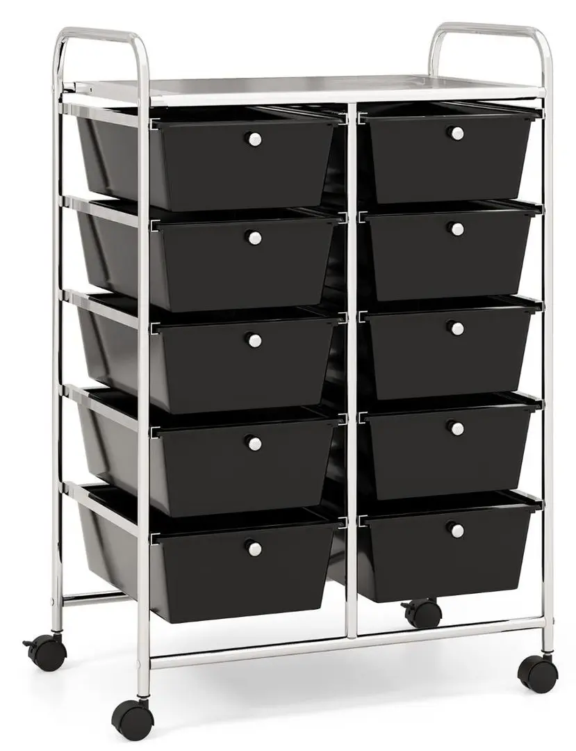 Тележка Costway JV11073BK (Black)