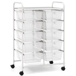 Тележка Costway JV11073CL (Transparent)