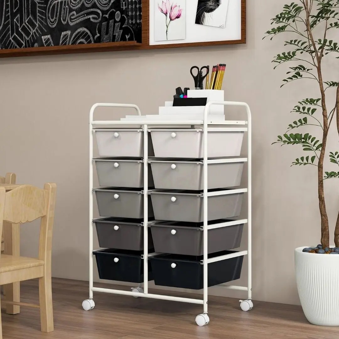 Carucior Costway JV11073HF (White/Grey) - 5