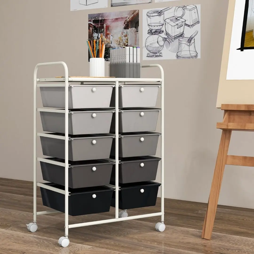 Carucior Costway JV11073HF (White/Grey) - 4