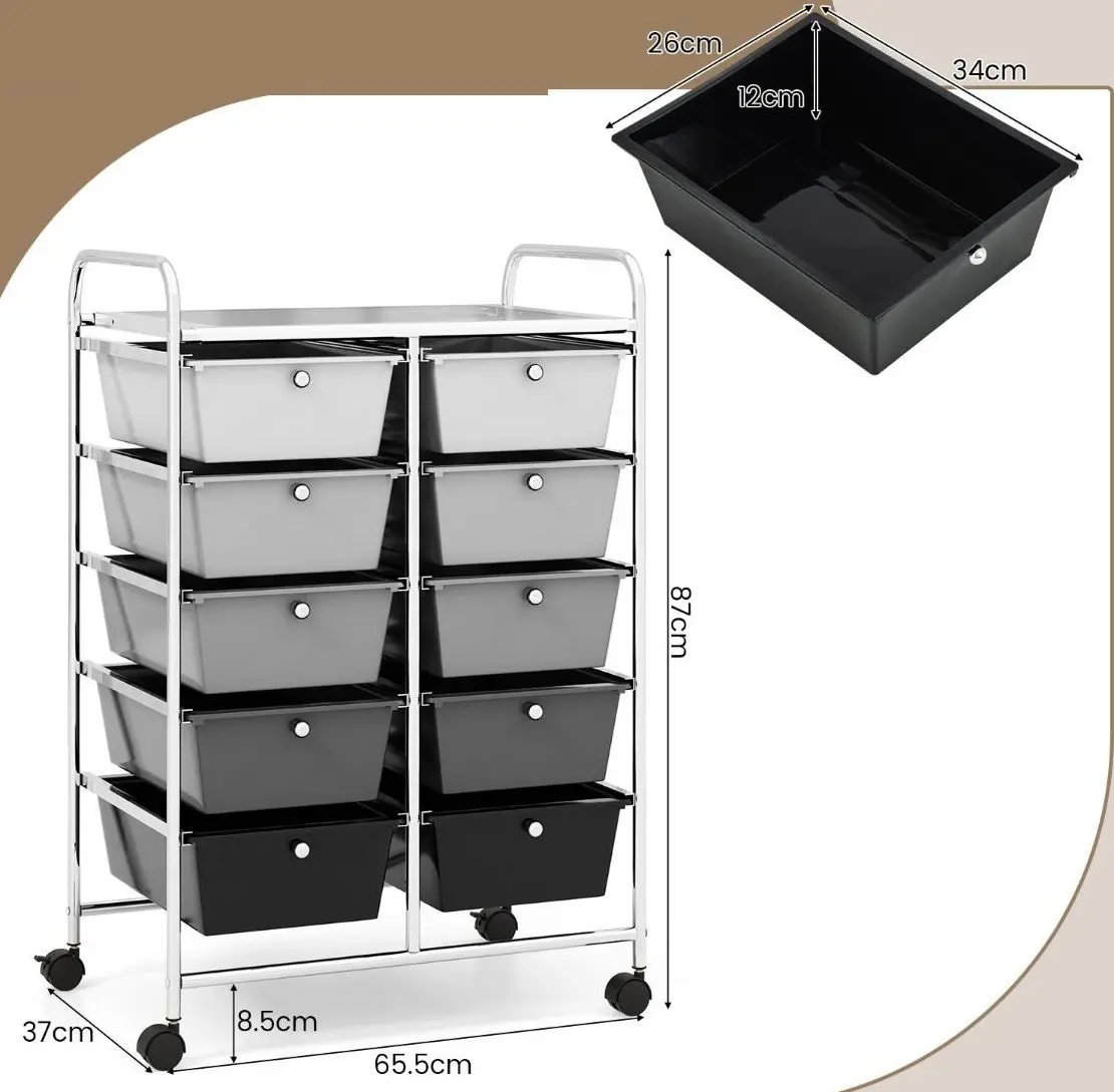 Carucior Costway JV11073KM (Grey/Black)