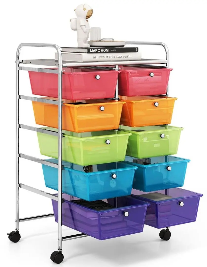Тележка Costway JV11073RB (Multicolor) - 2