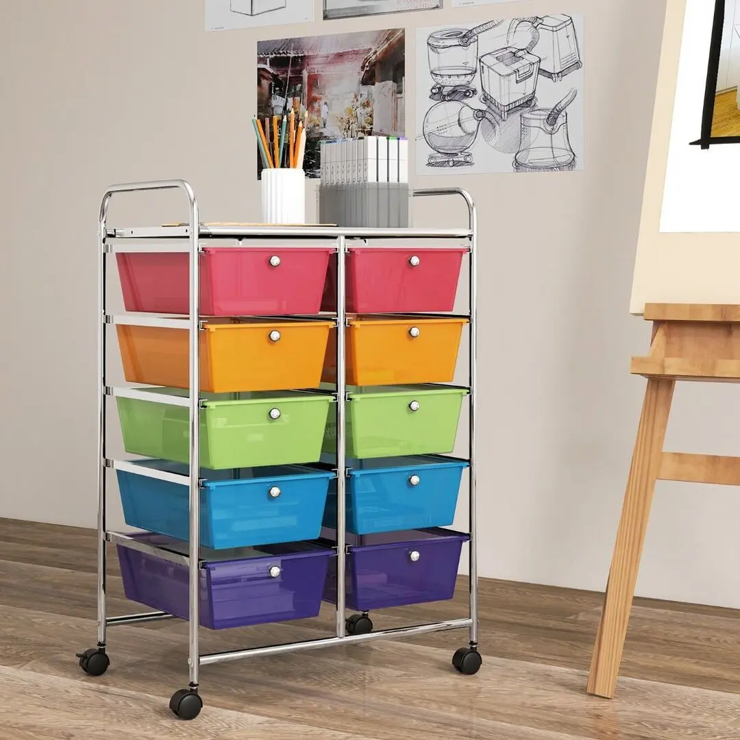 Тележка Costway JV11073RB (Multicolor) - 5