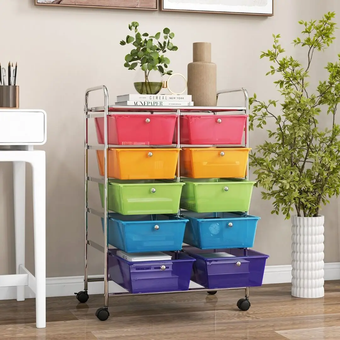 Тележка Costway JV11073RB (Multicolor) - 7