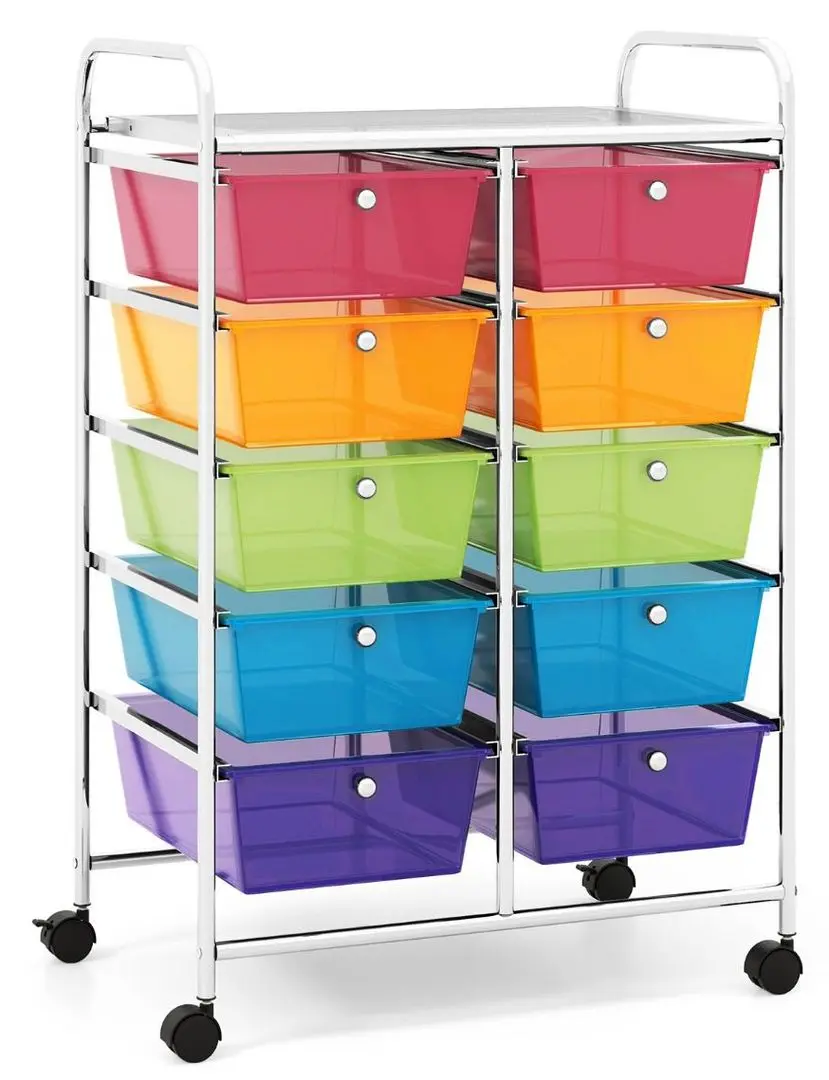 Тележка Costway JV11073RB (Multicolor)
